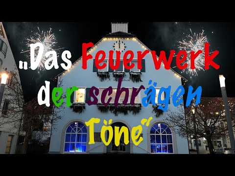 Das Feuerwerk der schrägen Töne